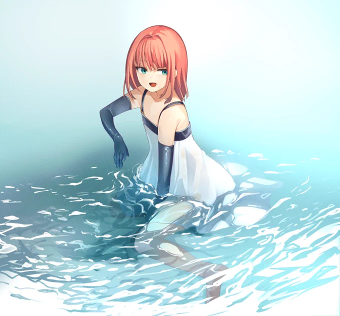 水がモチーフの絵ならある 