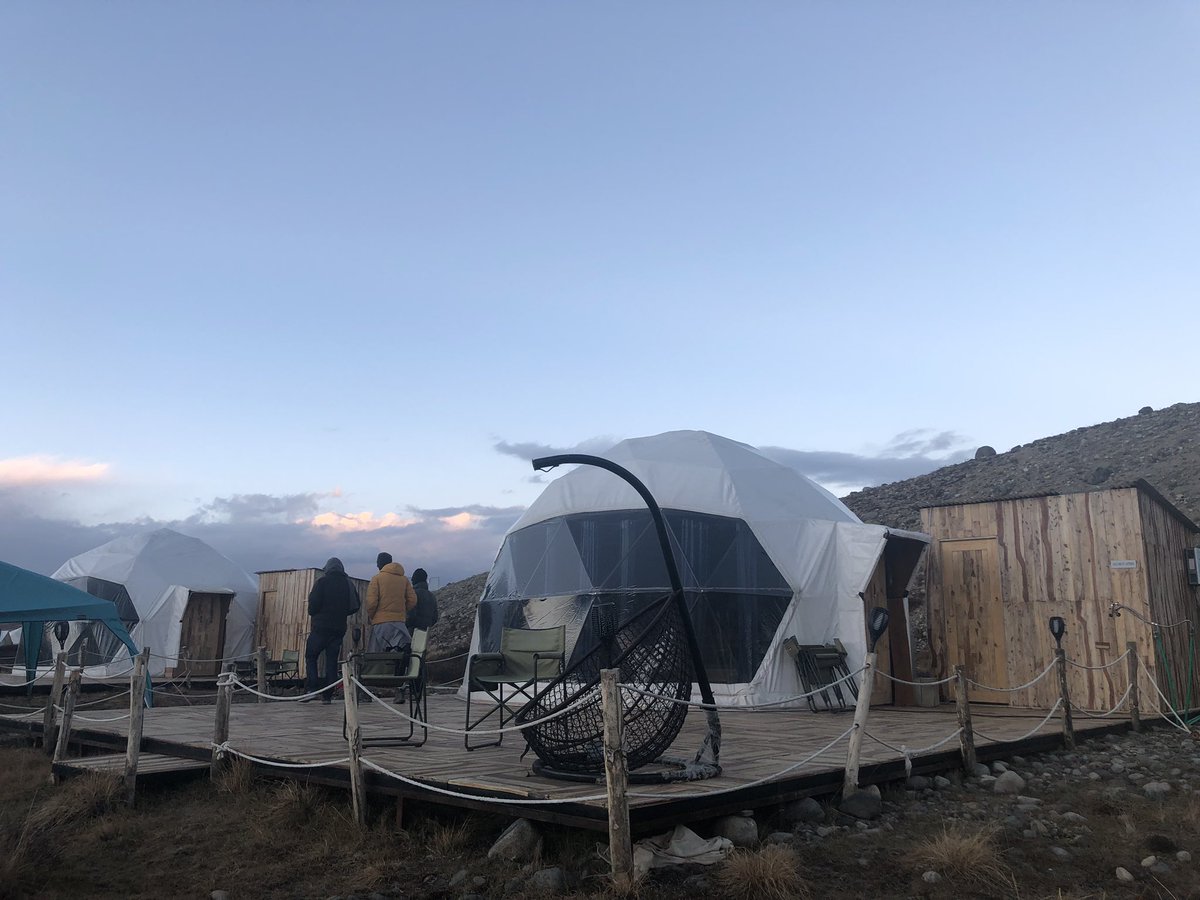 Guardianz1_X's tweet photo. To live like a king at the worlds second highest plateau is a dream come true! Gracias @GlampPakistan #Deosai #Glamping #Travel #Pakistan https://t.co/lPHGLAXsmE