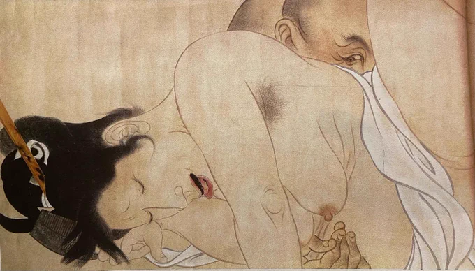 彼と彼女の繋がった部分が、まるで天地自然を現しているように見えて、ここから万物が創造されるんじゃねぇかと思えた。 