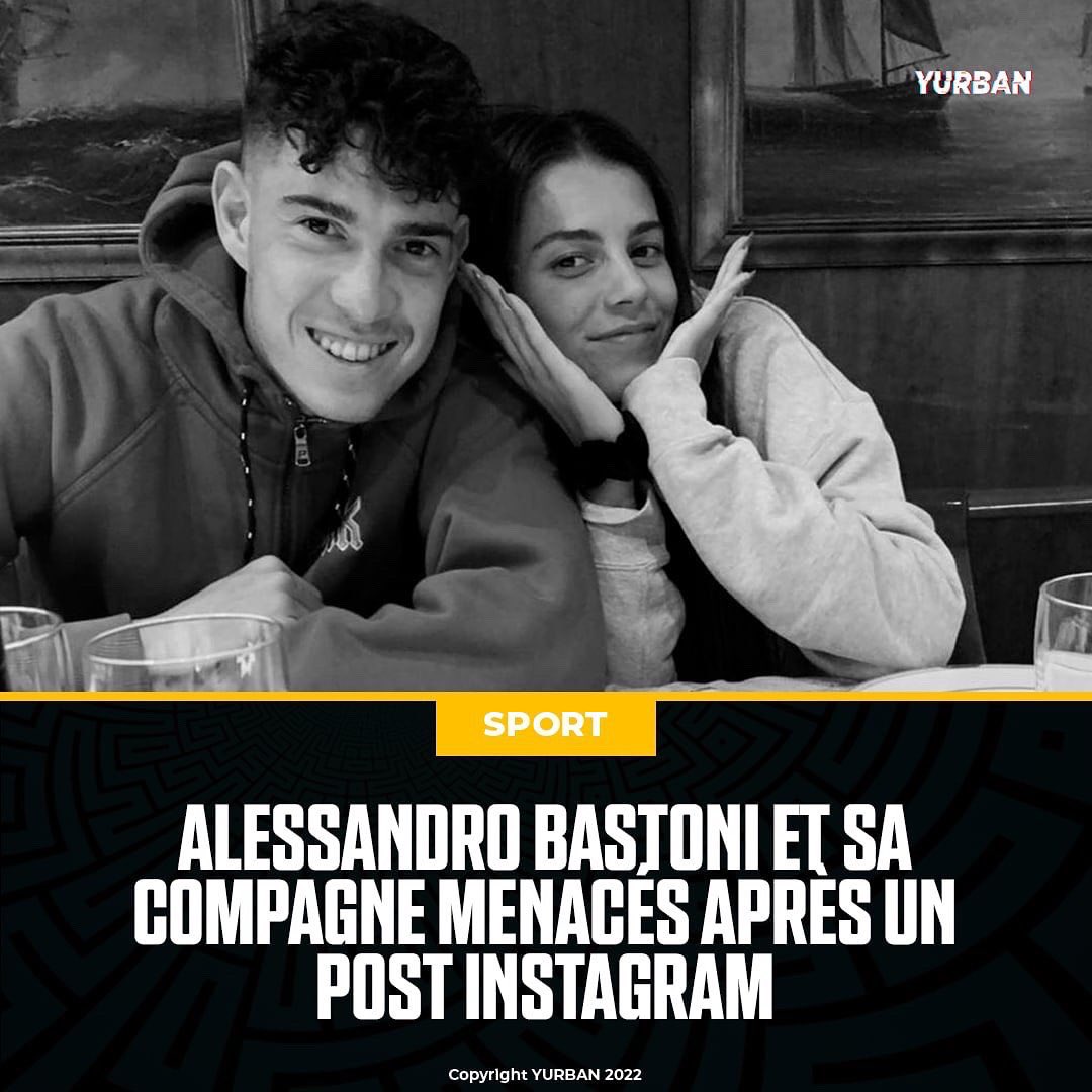 Y_urbn's tweet photo. Après le match Inter Milan vs Barcelone, le défenseur italien Bastoni et sa copine Camilla Bresciani ont été victime de menaces pour le poste provocation impliquant le barcelonais Gavi. Des menaces lui promettant casser les pieds et des menaces de mort. https://t.co/OVmsdLo5nO
