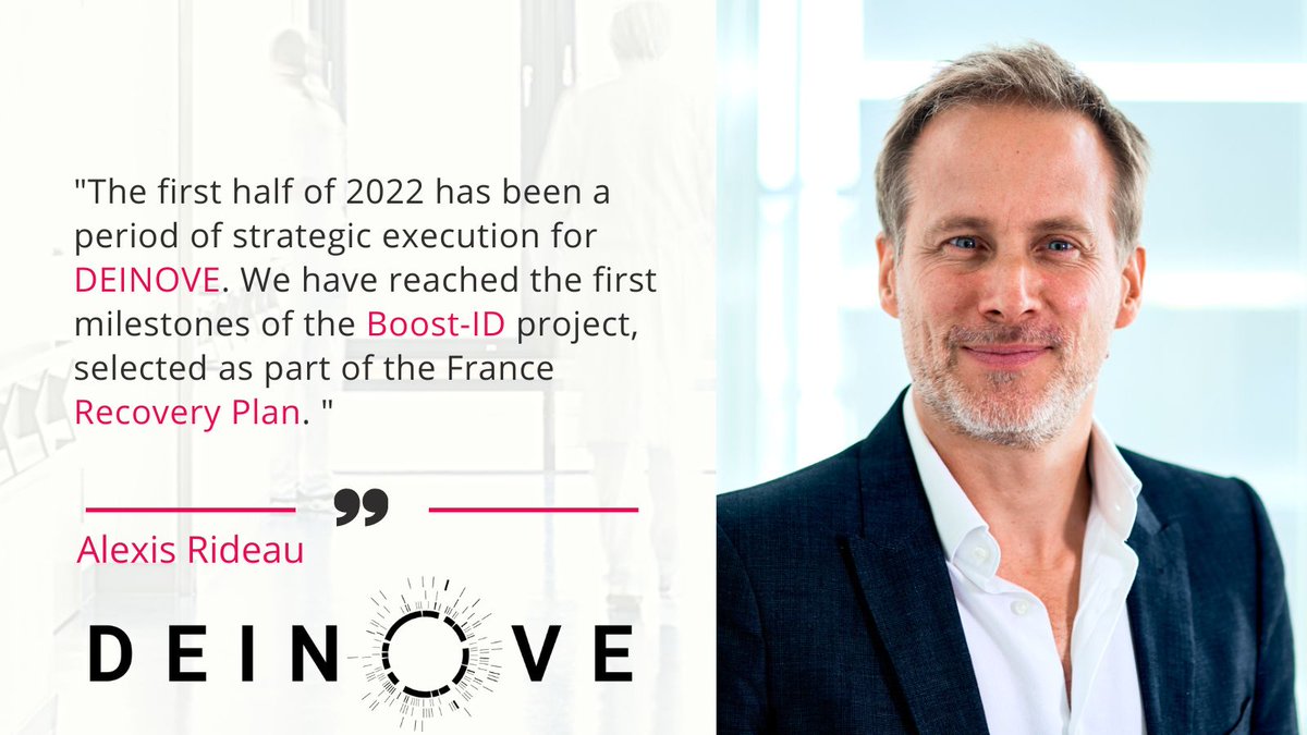 Deinove's tweet photo. "The first half of 2022 has been a period of strategic execution for #DEINOVE.We have reached the first milestones of the #Boost-ID project, selected as part of the #FranceRelance plan, to set up an industrial platform for sorting bacteria at ultra-high throughput." https://t.co/C7SpN0xkS3