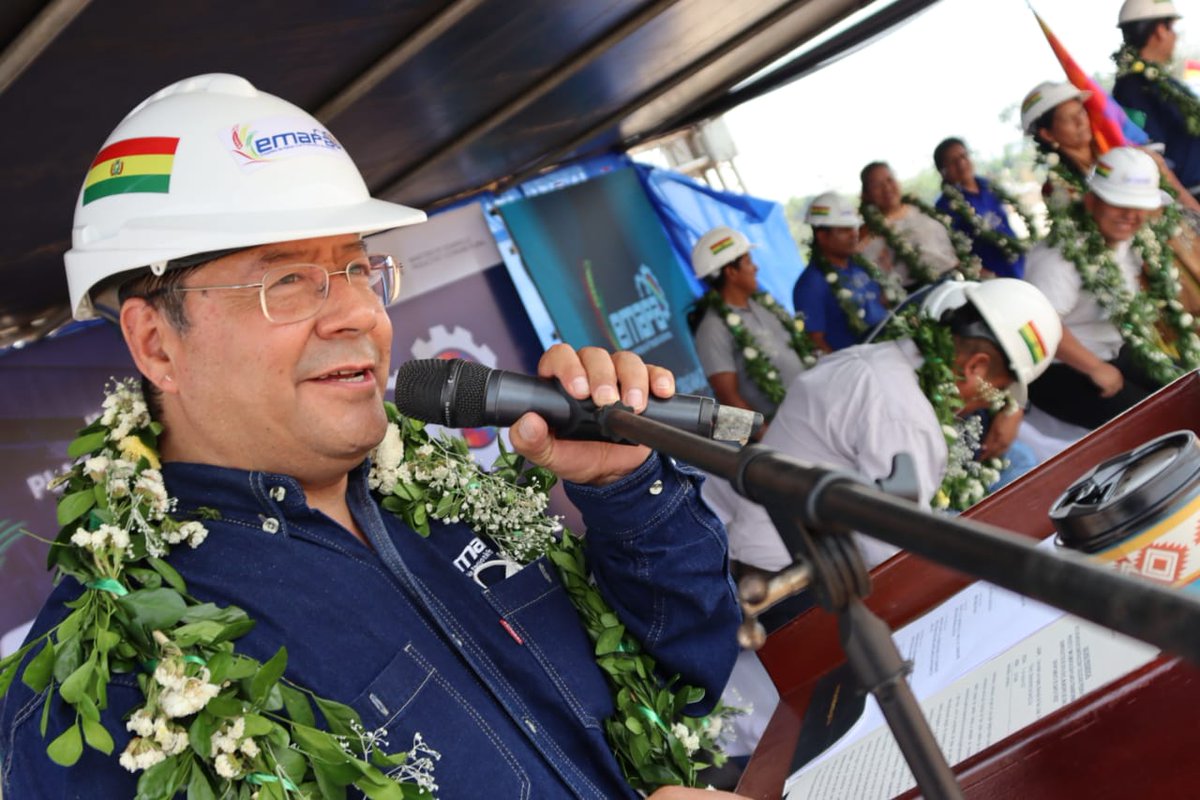 Luis Alberto Arce Catacora (Lucho Arce) tweet media