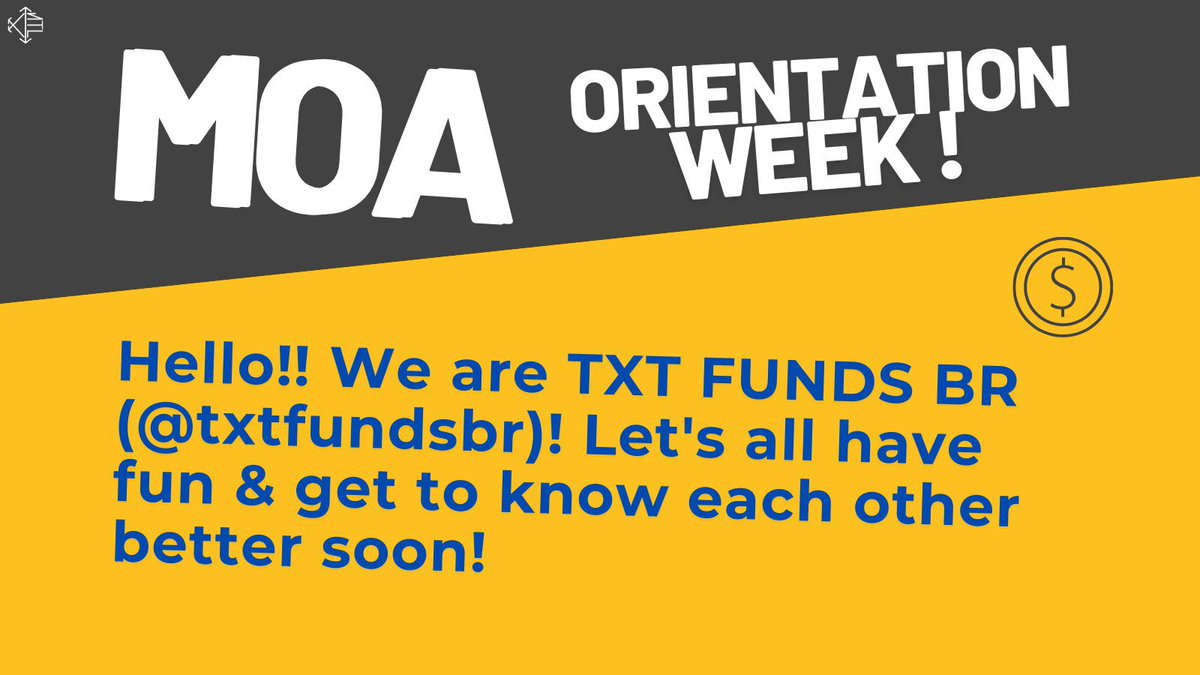 Hello! We are TXTFundsBR, a Brazilian funding account for TXT. 

Our introduction will be on the 13th, please join us to understand how you can help for future projects! 😁🤍

#TXT <a href="/TXT_members/">TOMORROW X TOGETHER</a> #TOMORROW_X_TOGETHER