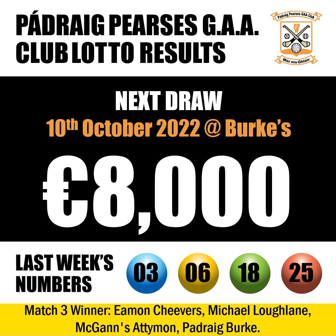 Pádraig Pearses GAA 🏁 tweet media