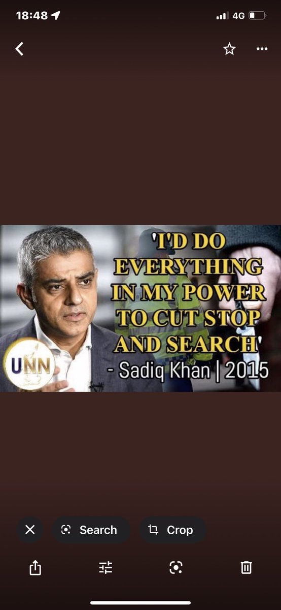 @arinomama44 @Terrythegashead @MichelleDewbs @metpoliceuk and @MayorofLondon @SadiqKhan doesn't want stop and search....