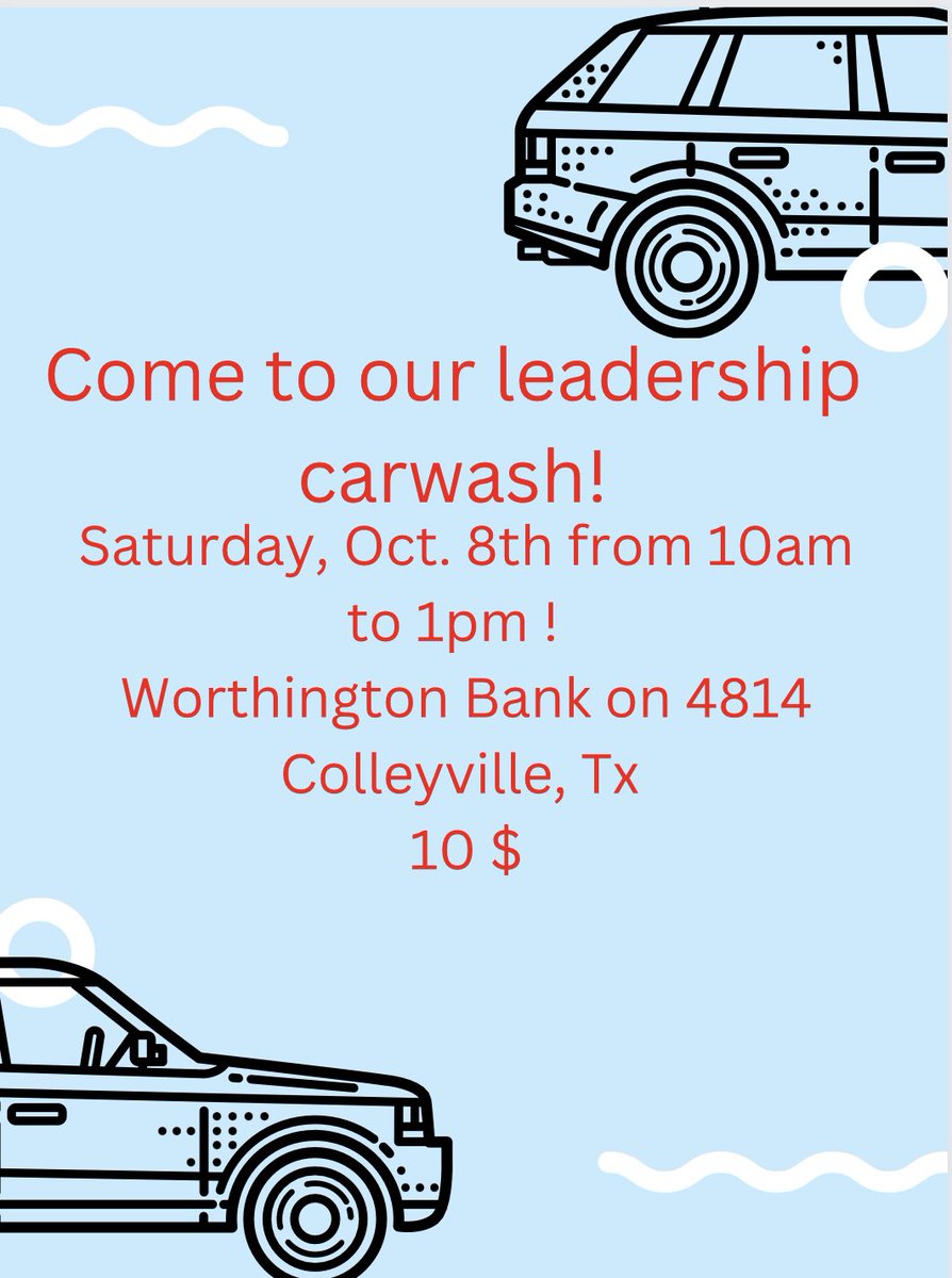 Please come to our car wash!! 🚘