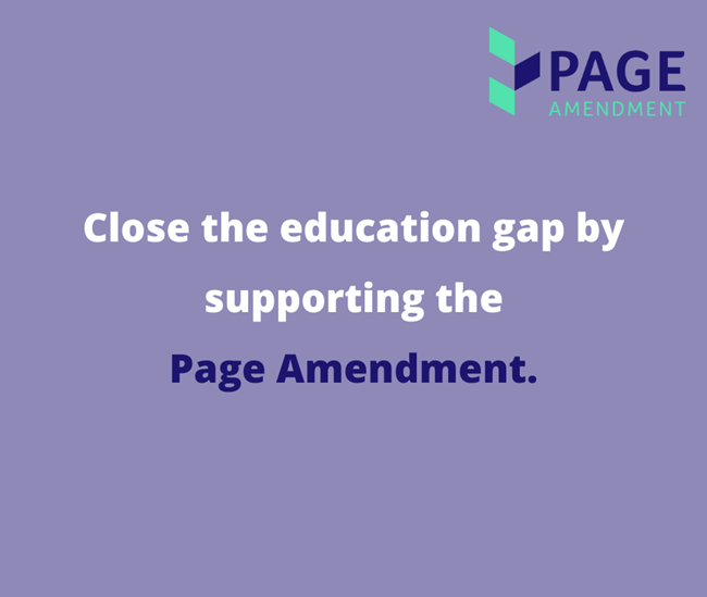 Did you know that MN has one of the worst college-readiness gaps, by race/ethnicity, in the nation?

The Page Amendment would get rid of that gap. Learn more about the amendment here.
ourchildrenmn.com/about/