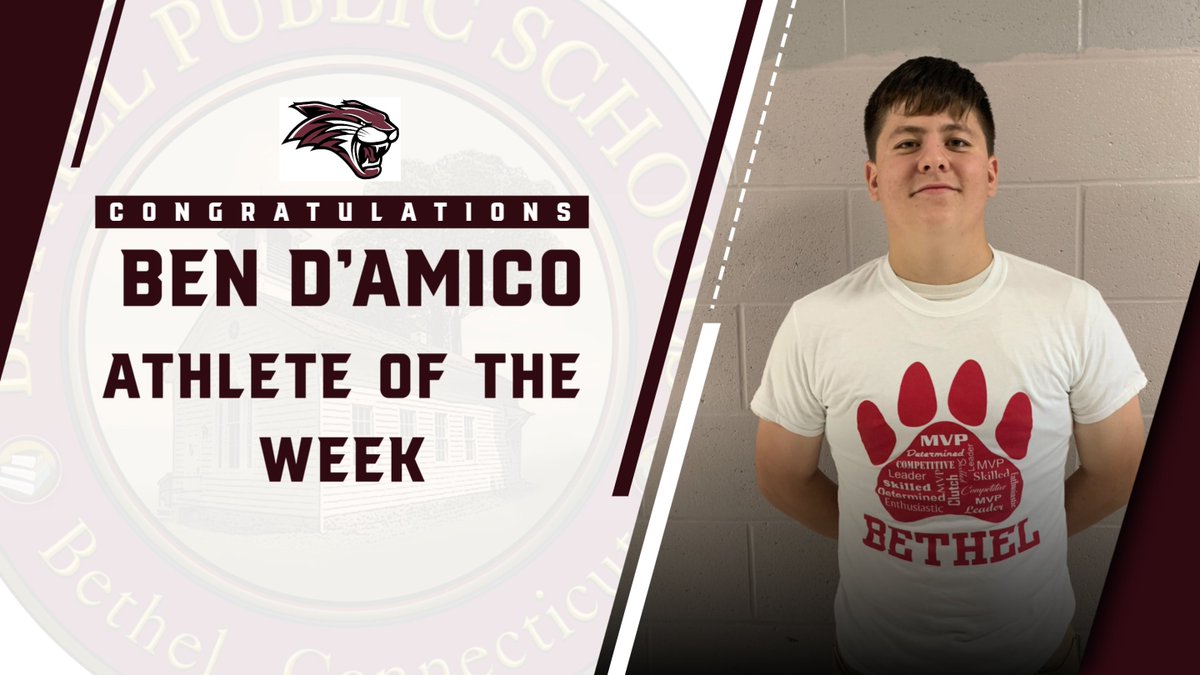 Congratulations to Ben D'Amico for being selected as athlete of the week.  The senior goal keeper had two shutouts including a penalty save in an undefeated week.
