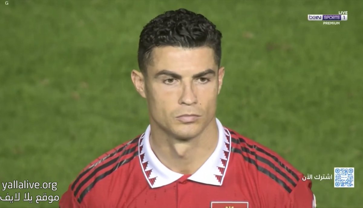 Let's blame him for Malacia and Bruno's being absolutely terrible today. Ronaldo is by far the best player for United today. I don't want to hear otherwise.