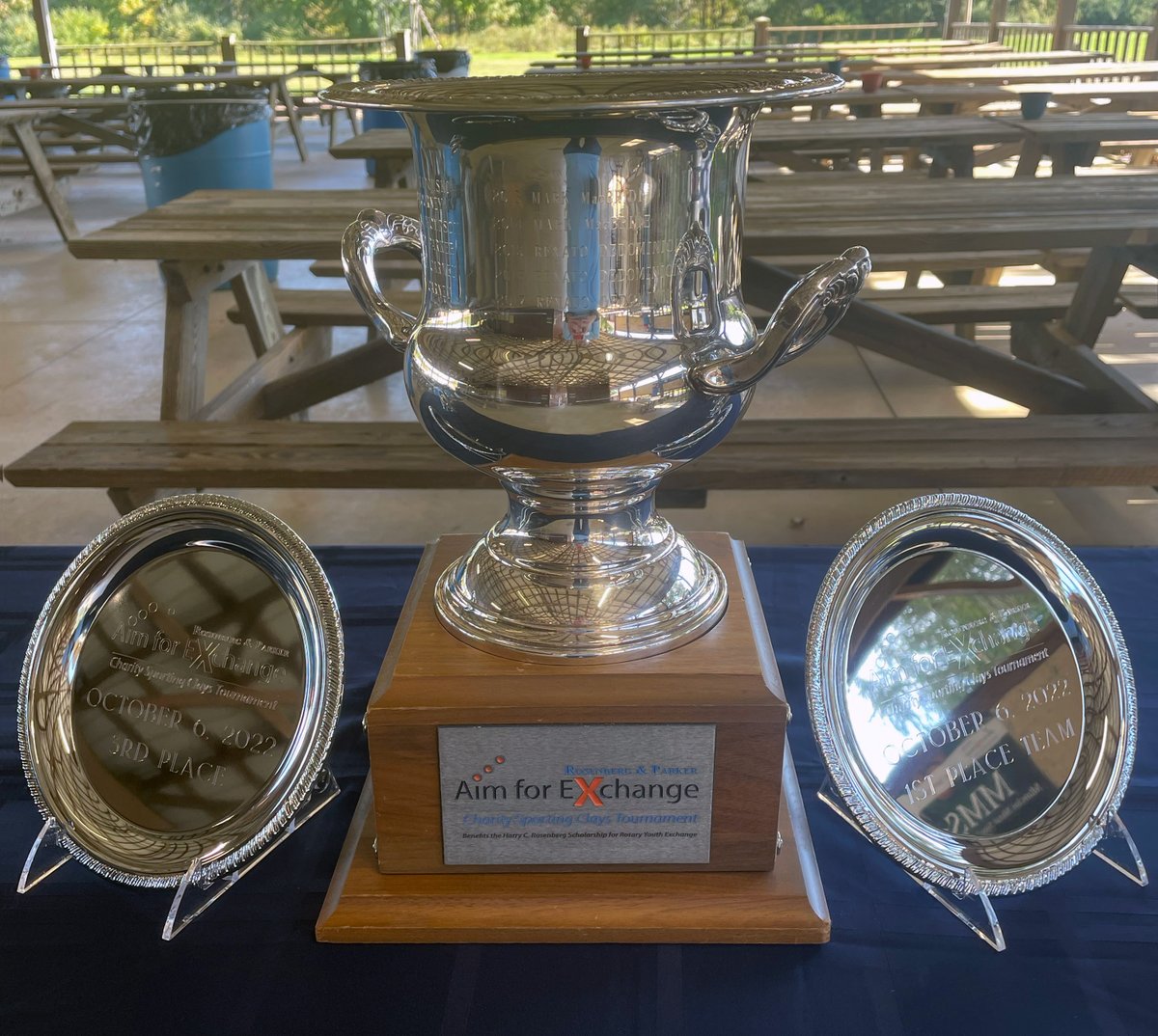 RPsurety's tweet photo. Today’s The Day! The 16th Annual Rosenberg &amp; Parker Aim For Exchange Sporting Clays Tournament is a fun day out that supports the Harry C. Rosenberg Youth Exchange Scholarship. https://t.co/tnggju9TiT