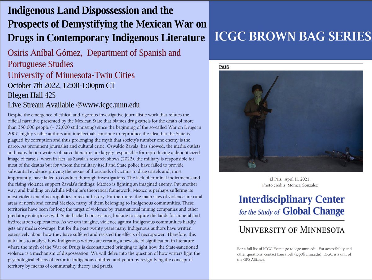 Giving a talk tomorrow at the Interdisciplinary Center for the Study of Global Change, vengan!