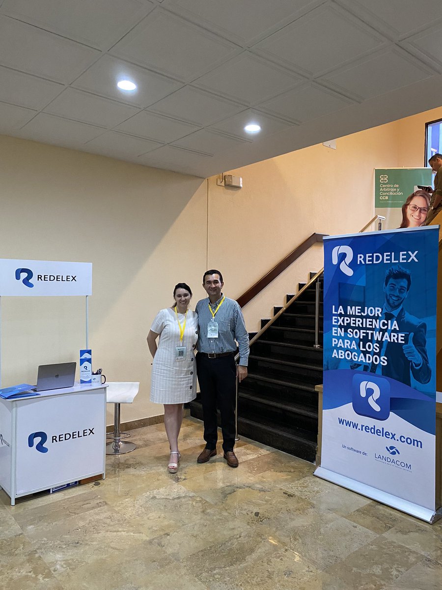 RedelexCloud's tweet photo. Redelex es patrocinador del V Congreso de Arbitraje Nacional e Internacional. #OtraFormaDeJusticiaEsPosible con la tecnología de Redelex para la gestión de procesos en la nube. Gracias al Centro de Conciliación y Arbitraje de la CCB por invitarnos. https://t.co/K9pOpkcGK7