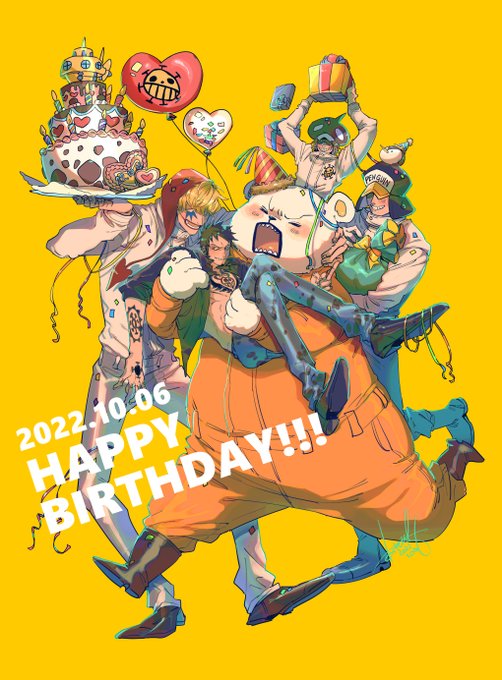 「トラファルガー・ロー誕生祭2022」のTwitter画像/イラスト(新着))