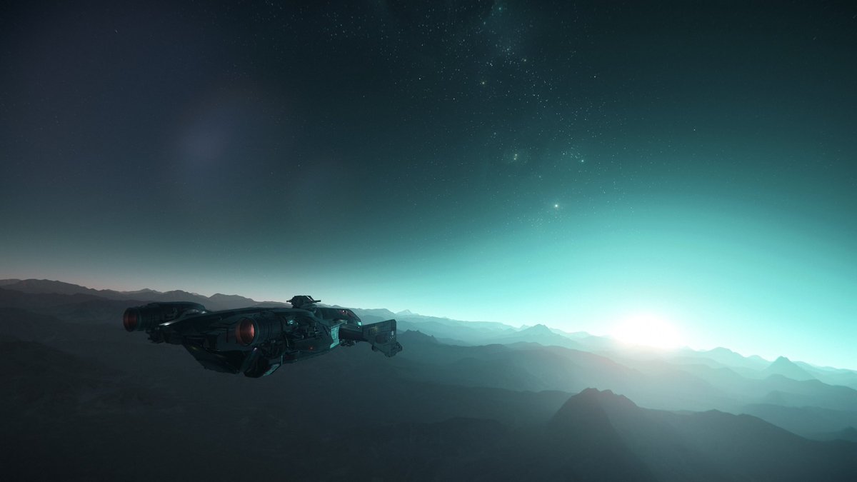 TheFreeNavy's tweet photo. Stability may not be #StarCitizen’s strong suit, but aesthetics…. @CloudImperium has that figured out. @RobertsSpaceInd https://t.co/5XZGOwhQPE