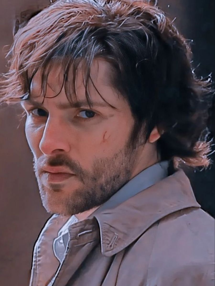 Actor Colin Morgan on the set of the movie #Borderland.