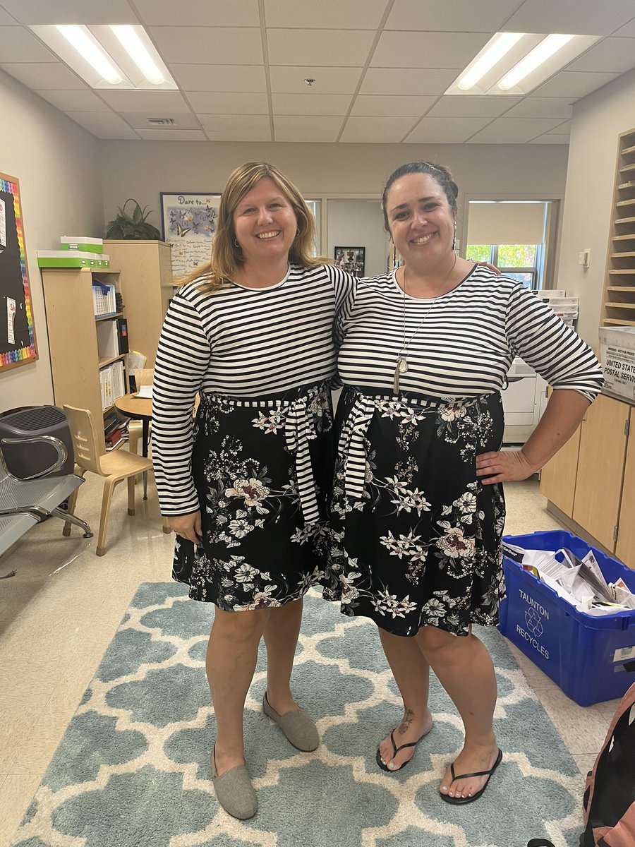 E.Pole staff preparing for twin day next week!