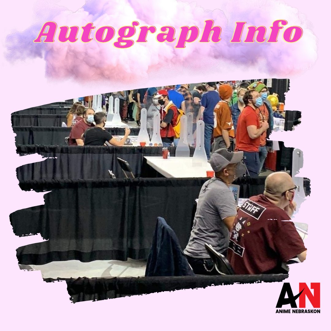 animenebraskon's tweet photo. Here is our most requested information on getting autographs from guests! 

Alt text has been added to each slide for accessibility needs. 

#GetHype2022 #AnimeNebrasKon #PackTheMAC #Convention #Anime #Guests

1 of 2 (4 slides in total) https://t.co/ZYF5a4VtK5