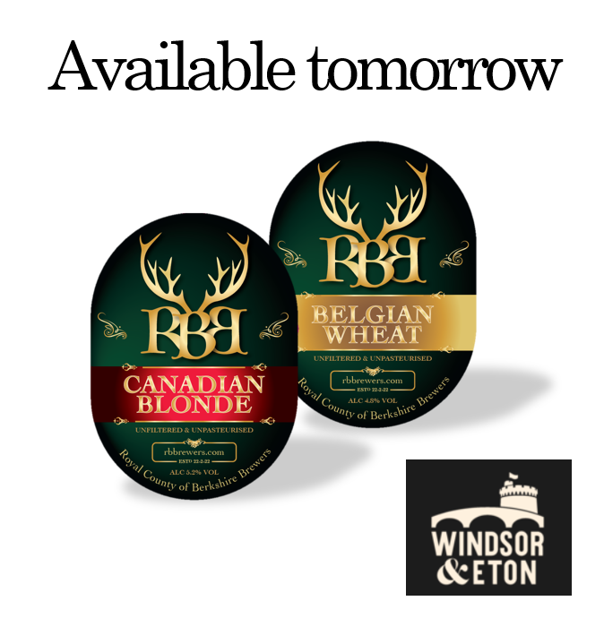Arriving tomorrow at Windsor and Eton Brewery webrew.co.uk