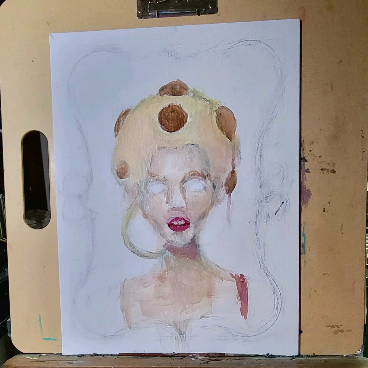 MoZart_Studio1's tweet photo. A neat little acryllic painting I've been working on. https://t.co/J9Vg9ubiHH