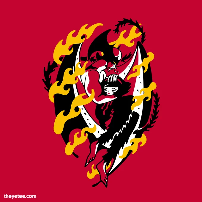 No use crying over a spilled demon. Designed by Demonigote.  