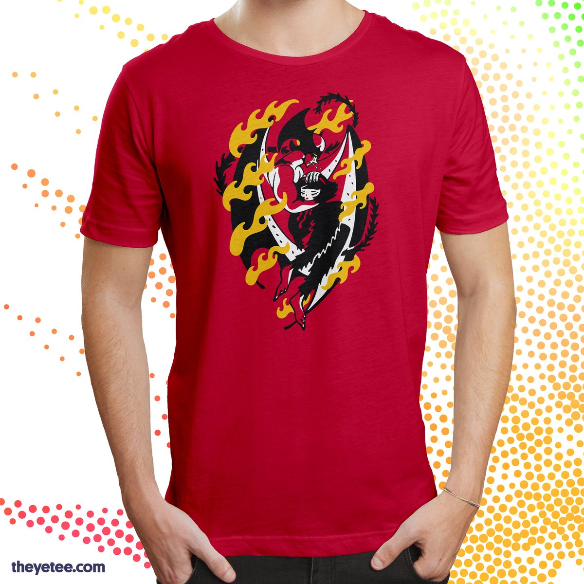 「No use crying over a spilled demon. Desi」|The Yetee 🌈のイラスト