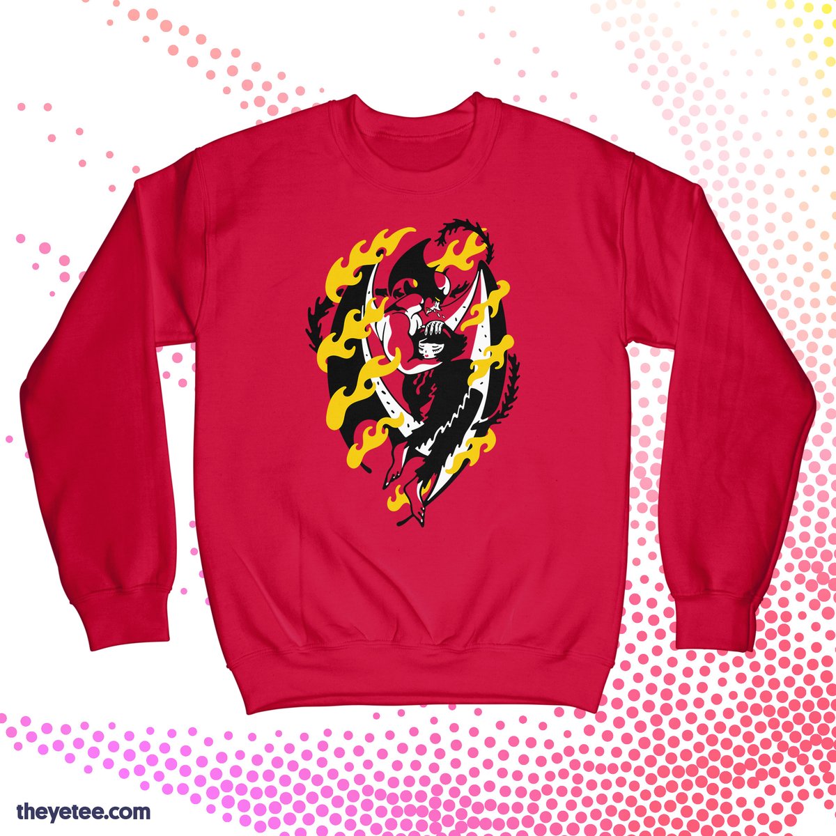 「No use crying over a spilled demon. Desi」|The Yetee 🌈のイラスト