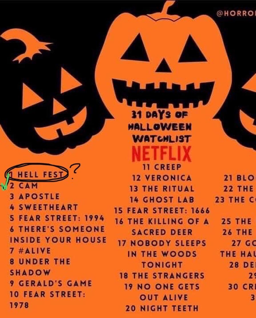 #SisterPsycho’s #HorrorReview - #31NightsofHalloween - #Cam (2018) Not a #horrormovie. More of a #suspensethriller. Has #supernatural element to it, you never see who/what the #badguy is. A lot of #creepy encounters. Whole movie is carried by @madkbrew &amp; carries it well. @Netflix