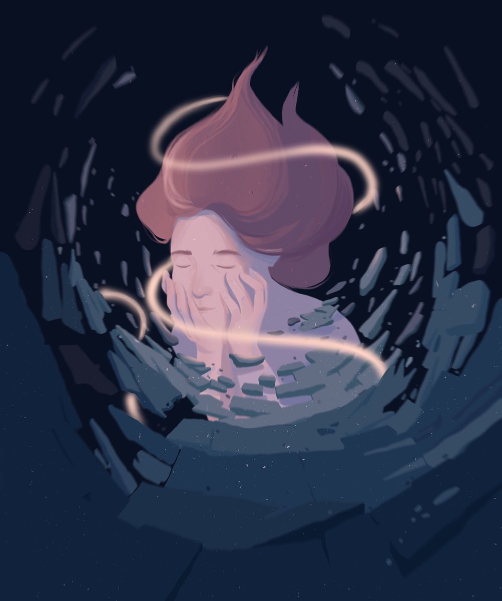 Meriillustrates's tweet photo. I’m back with my stories.
The place where I can get mystical and gloomy.
#illustrationart #illustration #artis https://t.co/9xovumTRpa