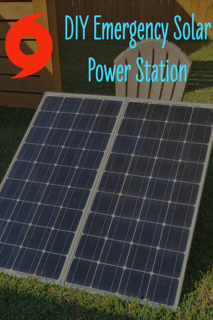 Here's how to make your own solar emergency power supply for your home in case you ever need it. #solar #diysolar #prepper )-------------> woofthebeatenpath.com/how-to-make-a-…