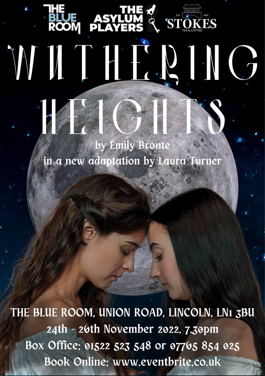 Come and see me in  <a href="/ljzturner/">Laura Turner</a> ‘s adaptation of Wuthering Heights this November at The Blue Rooms Lincoln. ⭐️ With The Asylum Players.