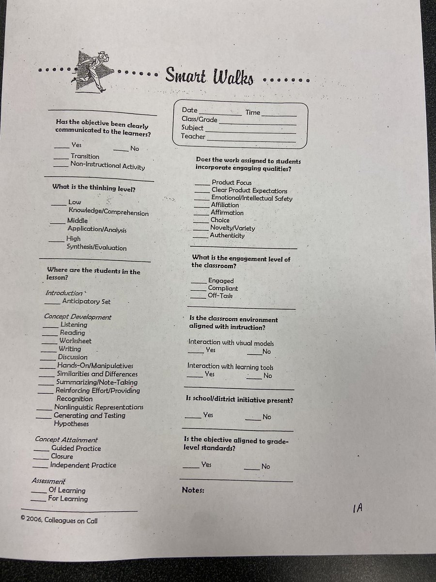 KenzMorri's tweet photo. Today we discussed when teachers have classroom evaluations, do you think this sheet has enough information to fairly evaluate a teacher? #educ200 #01FA22 https://t.co/o2dv4qQurZ