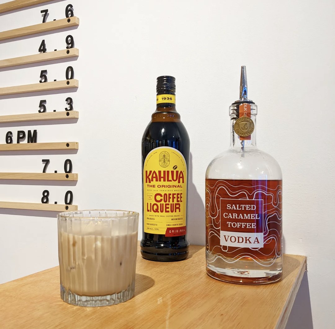 Cocktails of the week🍸

A new creation! The Karamel Dream: Suffolk salted caramel toffee vodka (your favourite!), Kahlua &amp; Cream😍

We also have the lovely Elderflower Collins back using <a href="/edmunds_uk/">Edmunds Cocktails</a> 🌼

Which Cocktails would you like to see back on our Sip of the Day board??🍹