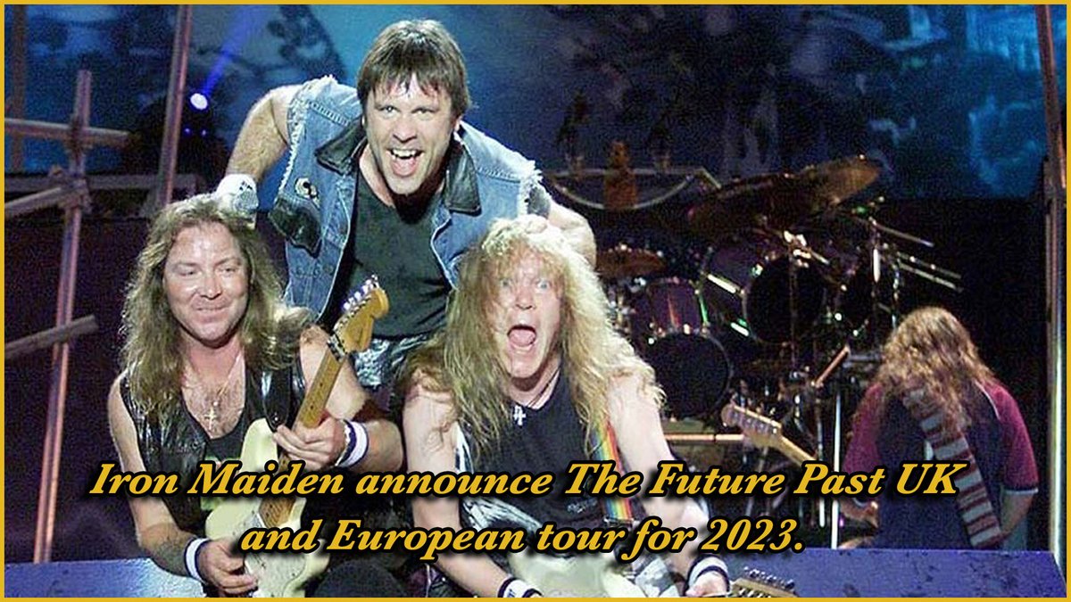 TheScalist's tweet photo. https://t.co/KlffqHMrj4 
@IronMaiden will embark on an arena tour of the UK and Europe next summer. Dubbed The Future Past Tour.
@TheScalist 
#IronMaiden #TheFuturePastTour #UK #Europe #Metal #metalmusic #metalhead #rock #RockStar #musicrock https://t.co/dkOXsNyu0I
