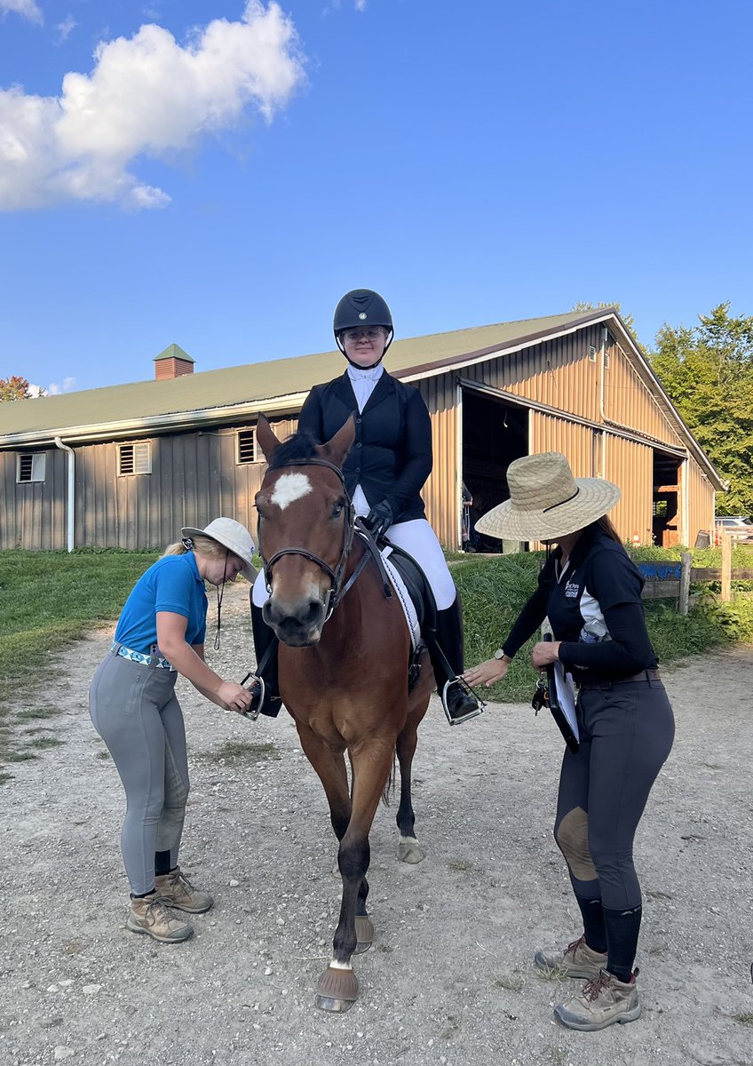EmmaHurt1976's tweet photo. Happy #NationalCoachesDay to the awesome #RideIEA #Dressage Coaches at #WWRC - Kate and Katie. Looking forward to our next show in a few weeks. @greatparks @rideIEA https://t.co/w533ZjZcfi