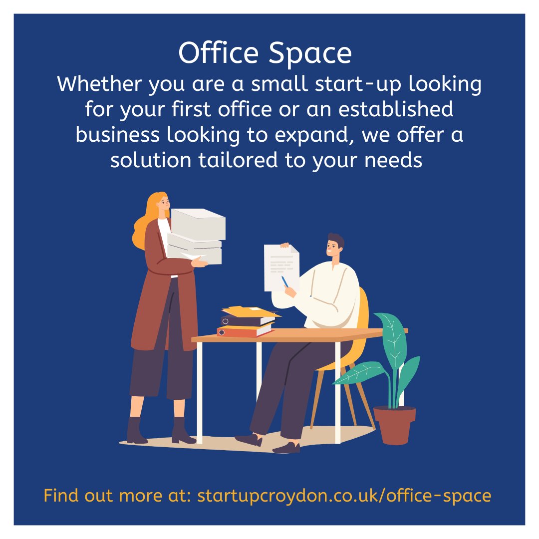 Whether you are a small ‘start-up’ business looking for your first office, or an established business looking to expand, we offer a solution tailored to your needs at our Weatherill House Business Centre in Croydon: ow.ly/ZKWB50L3hSX 
#officespace #CroydonBusiness
