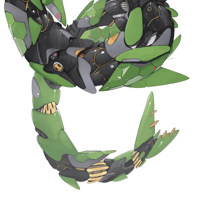  Pokémon - Mecha Rayquaza 