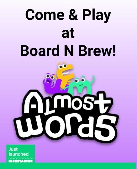 Did you miss our last event? Don't worry about it! We're having more! Come & Play at Board N Brew Sunday October 9 from 1-3 9929 103 St NW, Edmonton