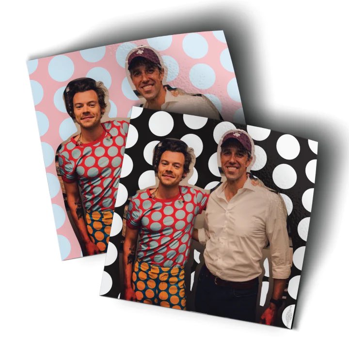 hsdaily's tweet photo. Vinyl Stickers of Harry and @BetoORourke are available on Beto’s campaign store for purchase (via betoorourke on Instagram)

Buy here: https://t.co/ihknOBwSyX https://t.co/cM7Fx2gAgs