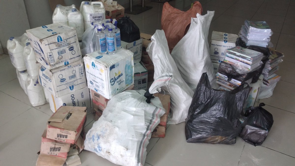 Thanks To Your Charity Duties in kind To WODA  to support (Lika school) Human Capital Development.