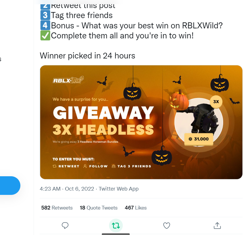 WloliW's tweet photo. @rblx_wild Done my biggest win was 100 from 41 i think
@ i @ have @ no @ friends @ on @ twitter
hope i win lol https://t.co/biM7SgRLxr