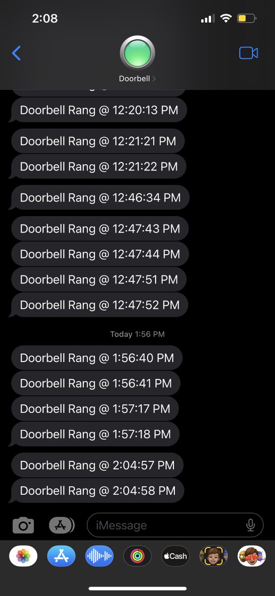 alecsparks's tweet photo. fun fact you can send texts from QLab by using script cues to control the Messages app. Also QLab runs our doorbell now https://t.co/LEGVAmNHQH