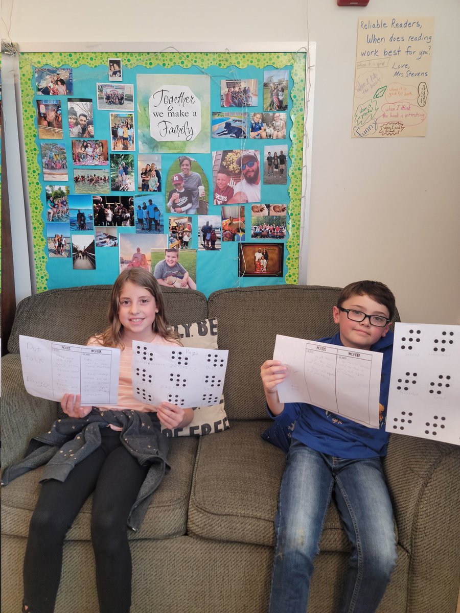 cyndistevens711's tweet photo. Tried Dot Talks for the first time today before Math Class! What a great number sense warm up for the kiddos to do! They loved it, and I was amazed at some of the math conversations! Thanks @SteveWyborney for the inspiration! #positivemathitude #welovemath #mathrocks #mifflinsd https://t.co/Wm0bICnJbc