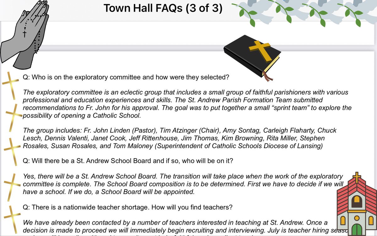 If the Austin/Rumohr/Sontag slate claim to be so concerned about declining enrolment numbers, why is one of them involved in starting a school to pull students from public schools?