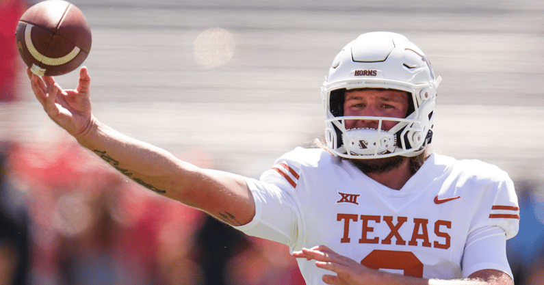 InsideTexas's tweet photo. Quinn Ewers will start at quarterback for the Texas Longhorns on Saturday, sources tell @InsideTexas. Pete Thamel was first to report.

Story (FREE) #HookEm🔗: https://t.co/xf72rVDwEN https://t.co/qMMqPfJpyN