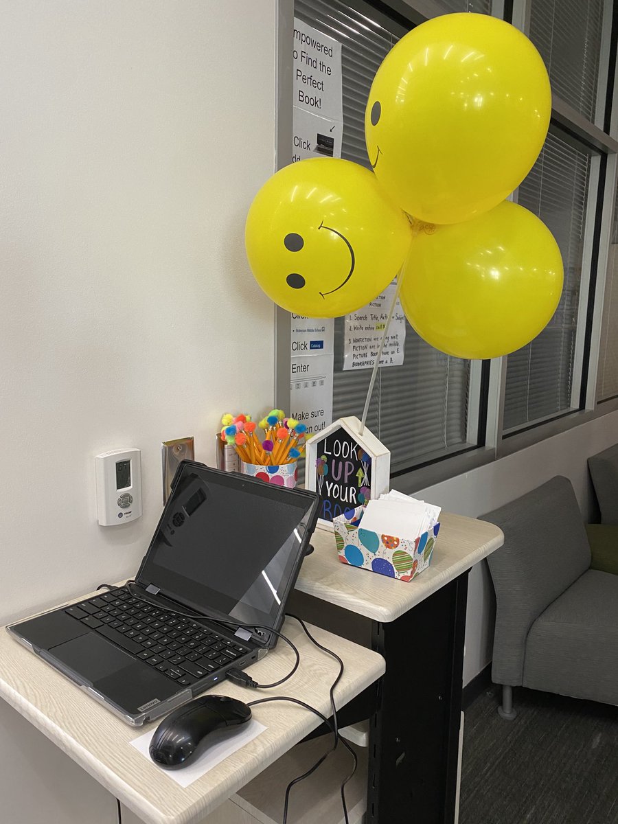 RobersonMSLib's tweet photo. National History Day research makes us smile with use of our online library catalog! National Smile Day is October 7th https://t.co/jI7VlSa1dJ
