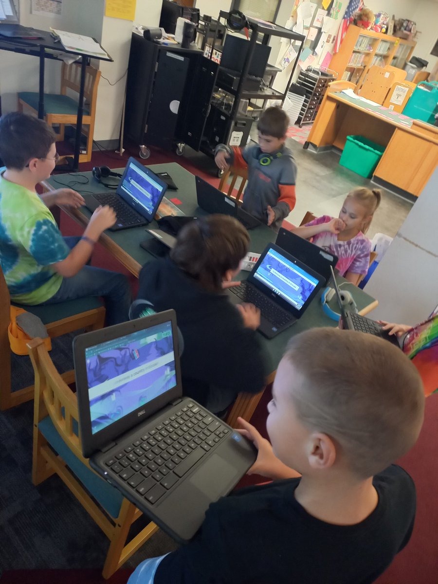 Life's about choices in the <a href="/StarpointCSD/">StarpointCSD</a> RIS LMC!
Read a great book, share a great story with a friend, or create your own <a href="/Kahoot/">Kahoot!</a> and lead a group as the teacher!