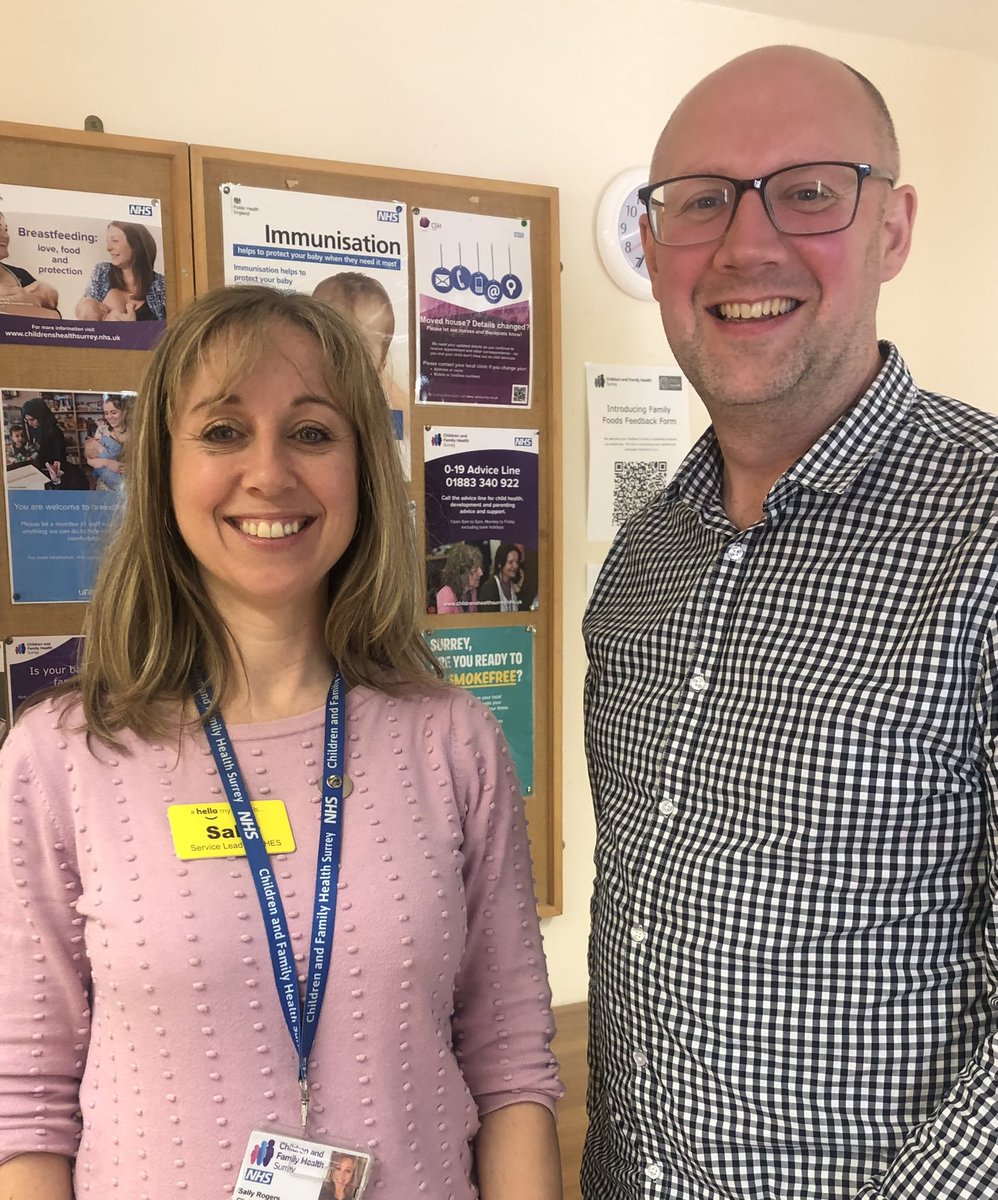 Thank you 🙌 for visiting us today @PhilipWorsfold and finding out about Community Health Early Support (CHES) 🥰 @CFHS_Surrey @CSHSurrey #OutcomedFocused #Multiprofessional #EarlyYears #EarlySupport You’re welcome back anytime ☀️ @BigwoodPauline