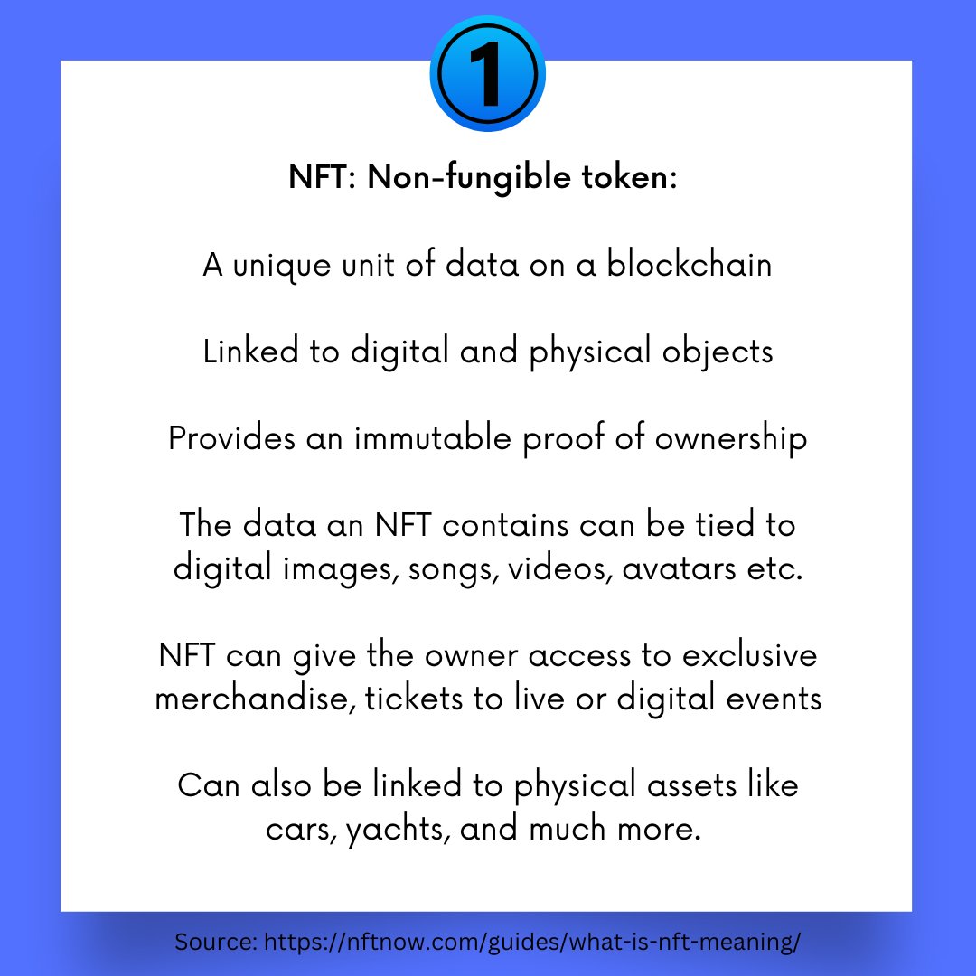 AdelaAtak777's tweet photo. Find a gist about NFTs in this infographic:

Sponsored by #Metagamehubdao @ekolance

Follow @AdelaAtak777 to learn about NFTs.

#NFTs #Web3 #blockchain #crypto https://t.co/XMaIKcDPuH