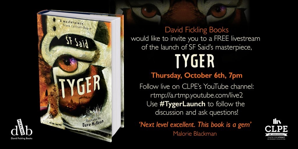 DFB_storyhouse's tweet photo. 🐯 Here we go! Use #TygerLaunch to join in the discussion &amp; celebration tonight! 

🎥➡️ https://t.co/LjBaXiHZ0I https://t.co/xILXCU1IS8