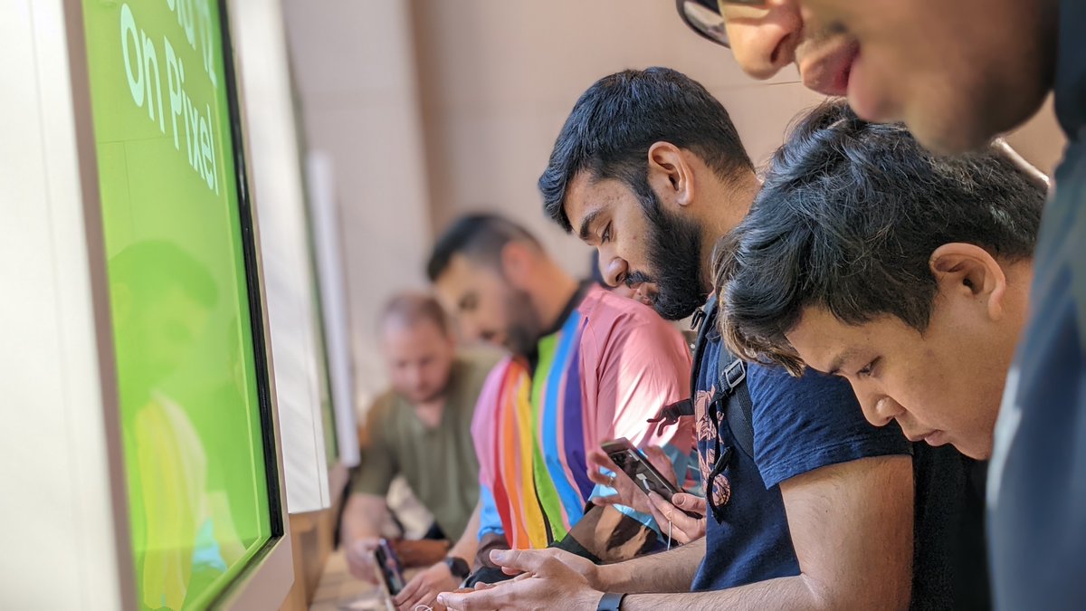 Good vibes, great products! 😎 Check out the best moments from today’s #MadeByGoogle watch party. #TeamPixel
